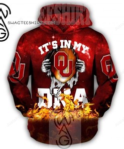 NCAA Oklahoma Sooners 3D Full Printing Shirt Style 06