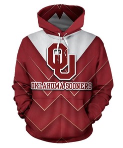 NCAA- Oklahoma Sooners 3D Hoodie Style 08