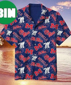 NCAA Ole Miss Rebels Summer Hawaiian Shirt