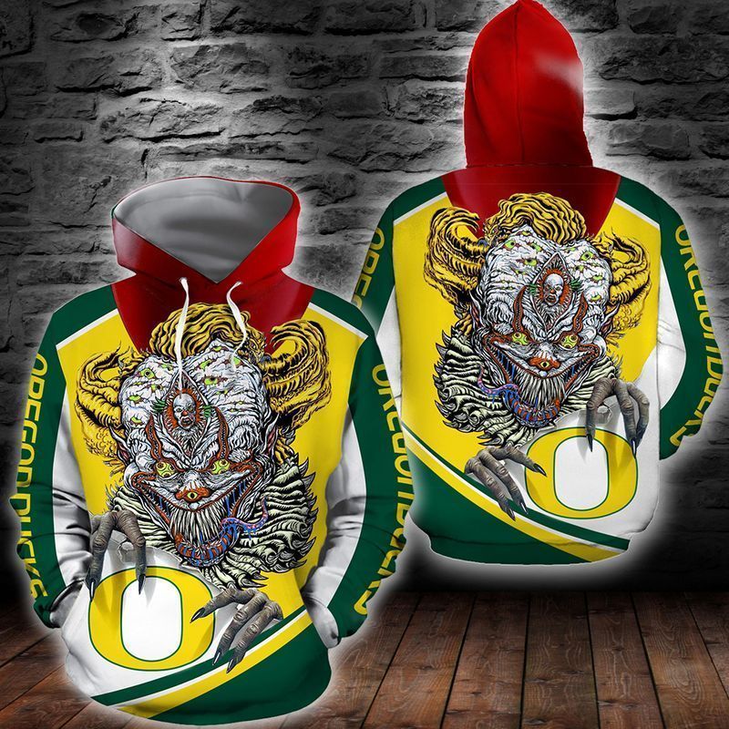 NCAA Oregon Ducks 3D Hoodie Style 03