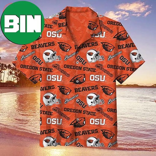 NCAA Oregon State Beavers Summer Hawaiian Shirt