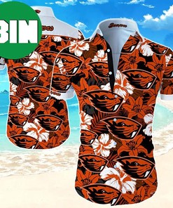NCAA Oregon State Beavers Tropical Hawaiian Shirt