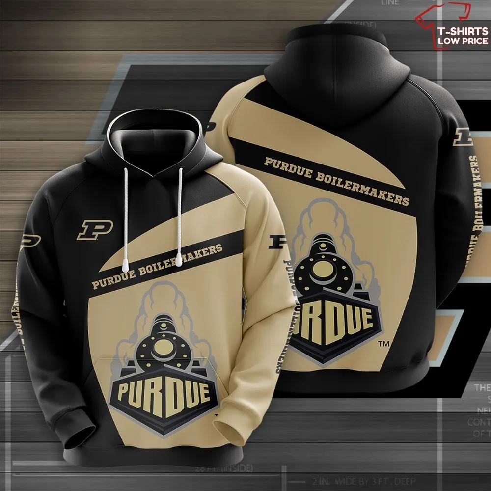 NCAA Purdue Boilermakers 3D Hoodie for Men Women