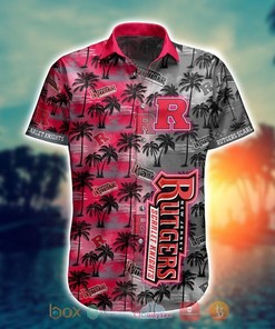 NCAA Rutgers Scarlet Knights Coconut Hawaiian Shirt
