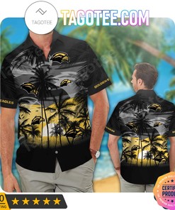 NCAA Southern Miss Golden Eagles Coconut Tree Hawaiian Shirt