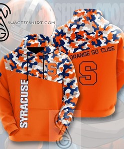 NCAA Syracuse Orange 3D Full Printing Shirt Style 02