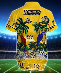 NCAA UCF Knights Tropical Sea And Parrots Aloha Shirt