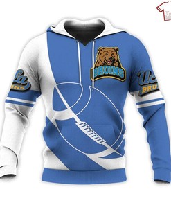 NCAA UCLA Bruins Blue White 3D Hoodie