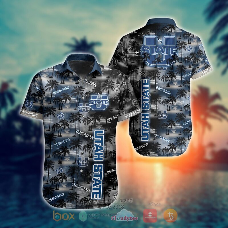 NCAA Utah State Aggies Coconut Hawaiian Shirt