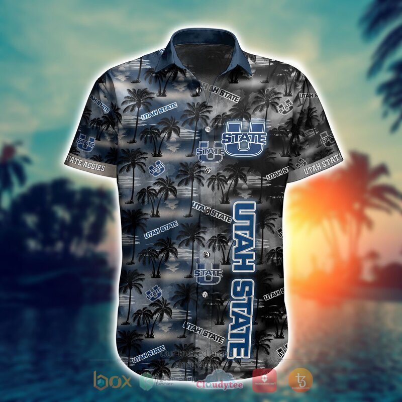 NCAA Utah State Aggies Coconut Hawaiian Shirt