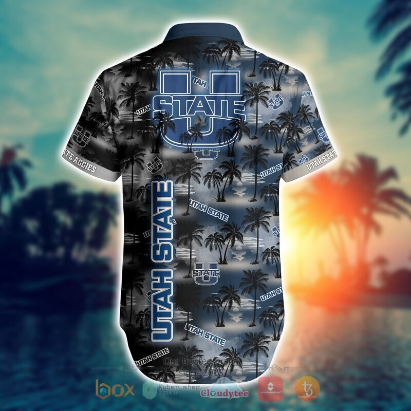 NCAA Utah State Aggies Coconut Hawaiian Shirt