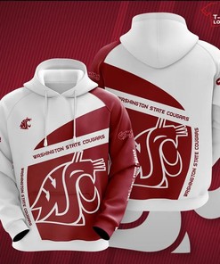 NCAA Washington State Cougars 3D Hoodie for Men Women