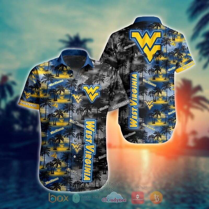 NCAA West Virginia Mountaineers Coconut Hawaiian Shirt