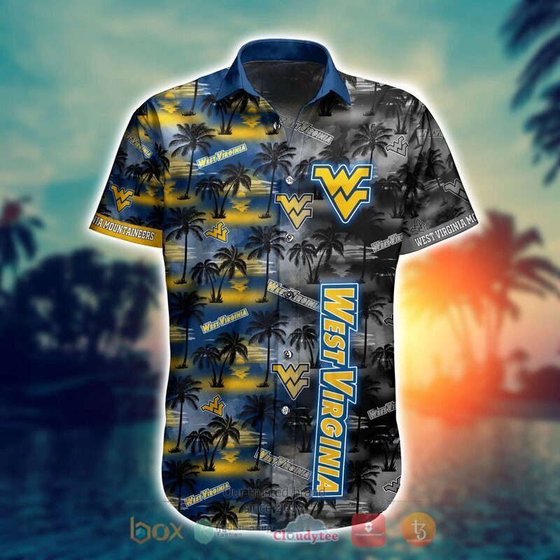 NCAA West Virginia Mountaineers Coconut Hawaiian Shirt