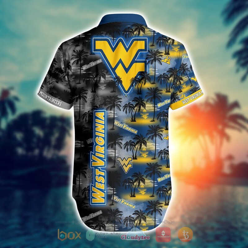 NCAA West Virginia Mountaineers Coconut Hawaiian Shirt