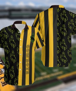 NCAA Wyoming Cowboys Logo Hawaiian Shirt