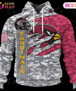 NFL Arizona Cardinals Camo US 3D Hoodie