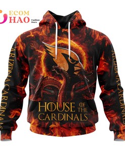 NFL Arizona Cardinals Game Of Thrones - House Of The Cardinals 3D Hoodie