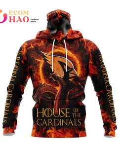 NFL Arizona Cardinals Game Of Thrones - House Of The Cardinals 3D Hoodie