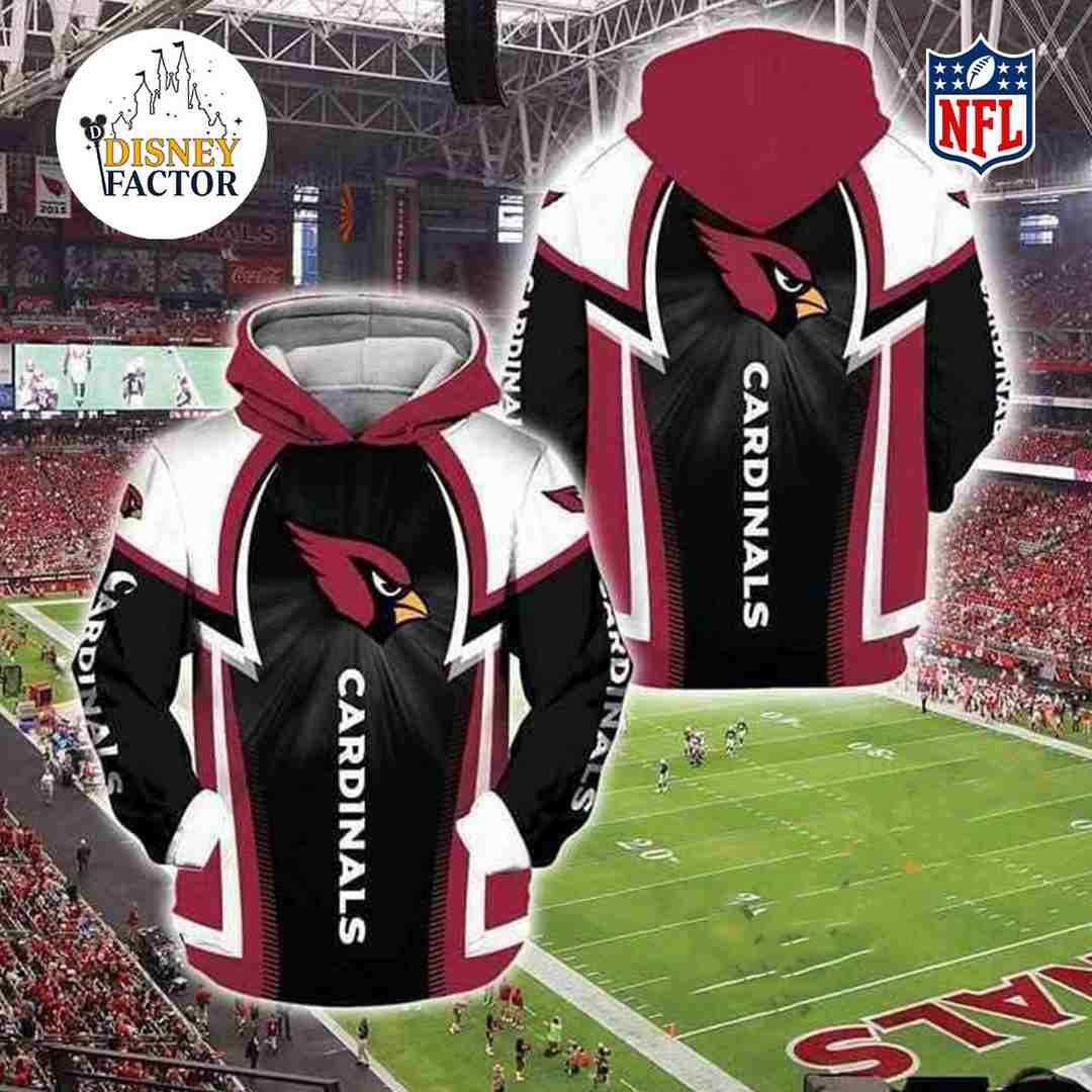 NFL Arizona Cardinals Hoodie Fan Pullover 3D Hoodie