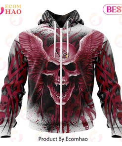 NFL Arizona Cardinals Special Kits With Skull Art 3D Hoodie