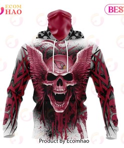 NFL Arizona Cardinals Special Kits With Skull Art 3D Hoodie