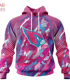 NFL Arizona Cardinals, Specialized Design I Pink I Can Fearless Again Breast Cancer 3D Hoodie