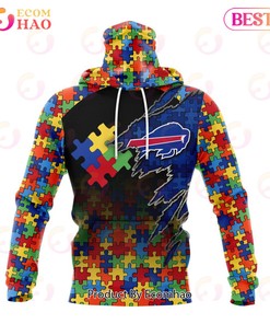 NFL Buffalo Bills Specialized With Autism Awareness Concept 3D Hoodie