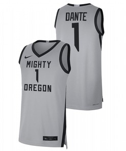 N'Faly Dante 1 Oregon Ducks 2022 Mighty Limited Men Jersey College Basketball Grey