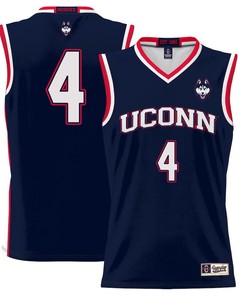 Nahiem Alleyne 4 UConn Huskies Basketball Men Jersey - Navy