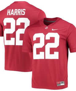 Najee Harris Alabama Crimson Tide 2021 Draft Class Game Jersey - Crimson Ncaa