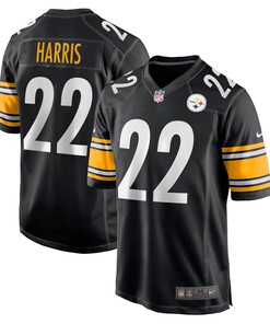 Najee Harris Pittsburgh Steelers Game Jersey Black Nfl
