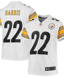 Najee Harris Pittsburgh Steelers Game Jersey - White Nfl