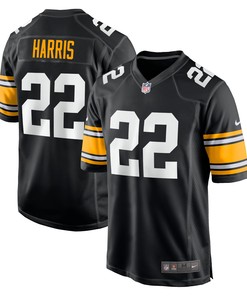 Najee Harris Pittsburgh Steelers Home Player Game Jersey - Black Nfl
