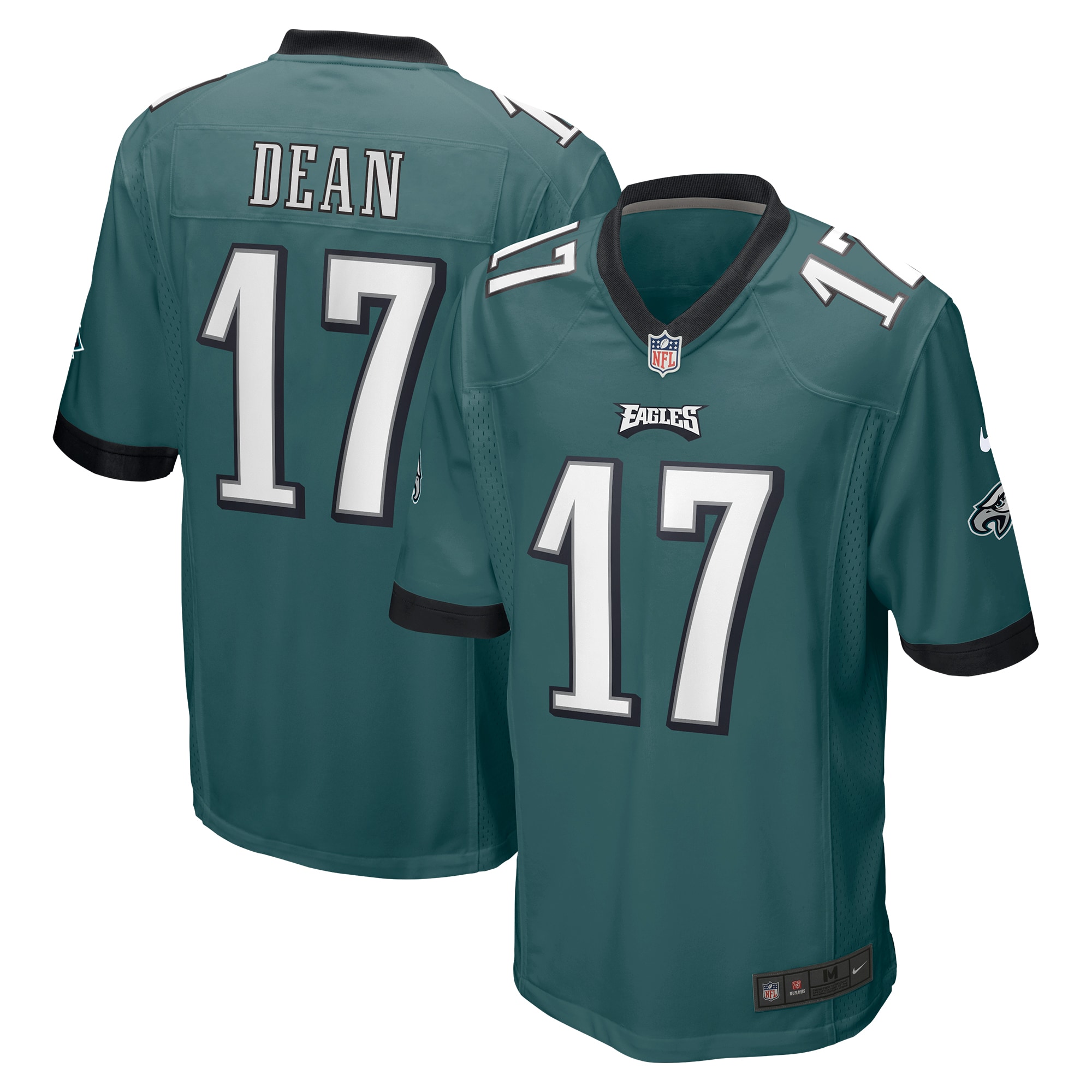 Nakobe Dean Philadelphia Eagles 2022 Nfl Draft Pick Player Game Jersey - Green