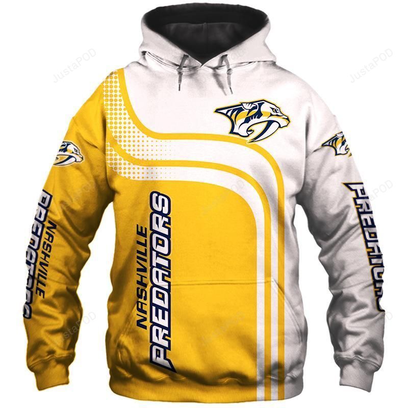 Nashville Predators 3D Hoodie Zip Hoodie 04