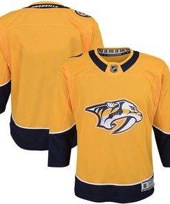 Nashville Predators Home Premier Blank Jersey - Yellow Nhl
