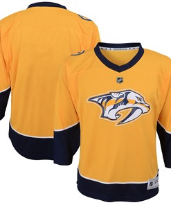 Nashville Predators Infant Home Replica Blank Jersey - Yellow Nhl