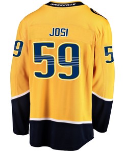 Nashville Predators Roman Josi 59 Home 2022 Stanley Cup Playoffs Breakaway Men Jersey - Gold