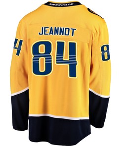 Nashville Predators Tanner Jeannot 84 Home 2022 Stanley Cup Playoffs Breakaway Men Jersey - Gold