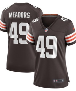 Nate Meadors Cleveland Browns Womens Game Jersey - Brown Nfl
