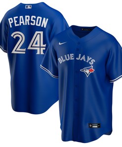 Nate Pearson Toronto Blue Jays Replica Player Name Jersey - Royal Mlb