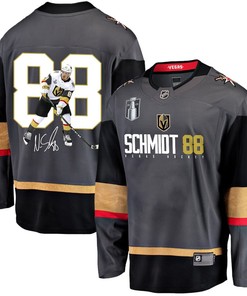 Nate Schmidt 88 Vegas Golden Knights Defensive Anchor 2023 Champions Stanley Cup Men Jersey - Black