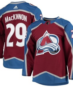 Nathan Mackinnon Colorado Avalanche Adidas Home Primegreen Authentic Pro Player Jersey - Burgundy Nhl
