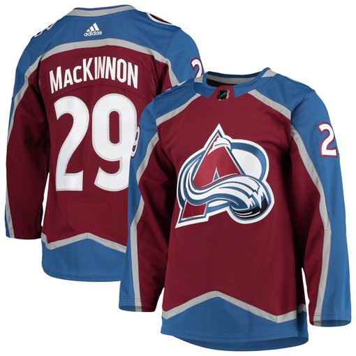 Nathan Mackinnon Colorado Avalanche Adidas Home Primegreen Authentic Pro Player Jersey - Burgundy Nhl