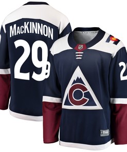 Nathan Mackinnon Colorado Avalanche Fanatics Branded Alternate Breakaway Player Jersey - Navy Nhl
