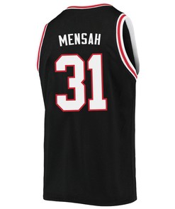 Nathan Mensah 31 San Diego State Aztecs 2023 Basketball Jersey- Men Black