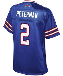 Nathan Peterman Buffalo Bills Nfl Pro Line Womens Player Jersey - Royal