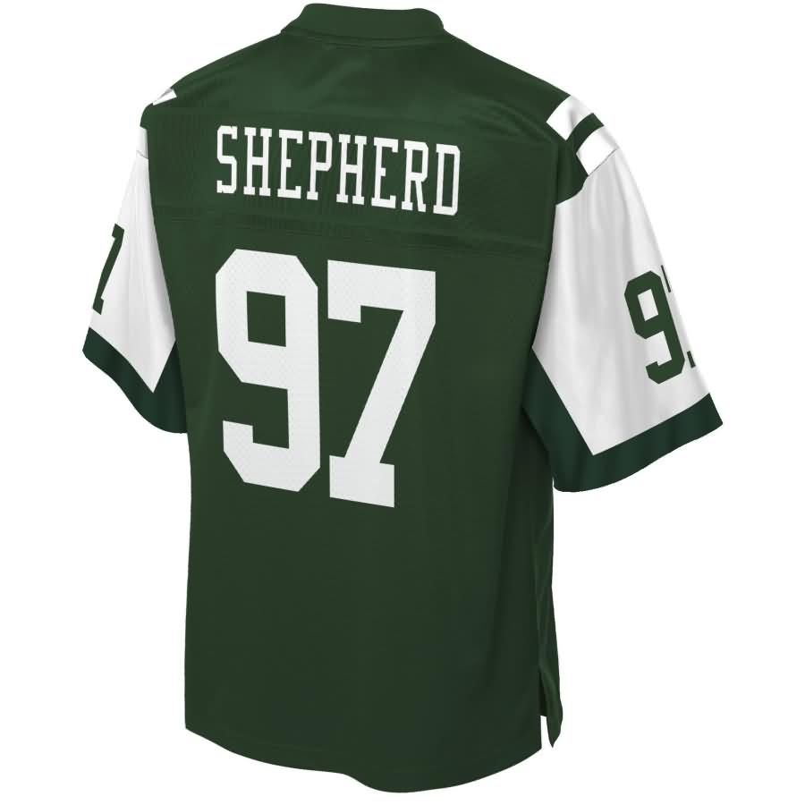 Nathan Shepherd New York Jets Nfl Pro Line Player Jersey - Green