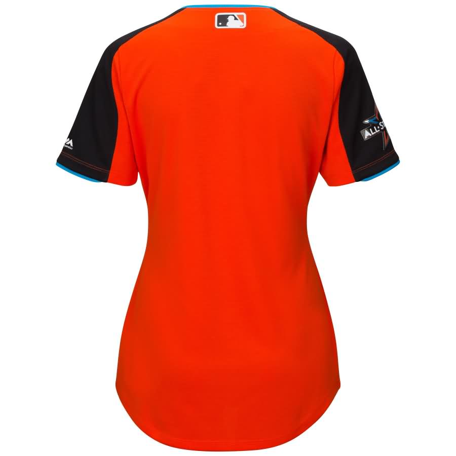 National League Majestic Womens 2017 Mlb All-star Game Home Run Derby Team Jersey - Orange